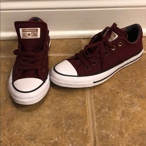 NWOT Converse All Star Maroon/Burgundy Sneaker